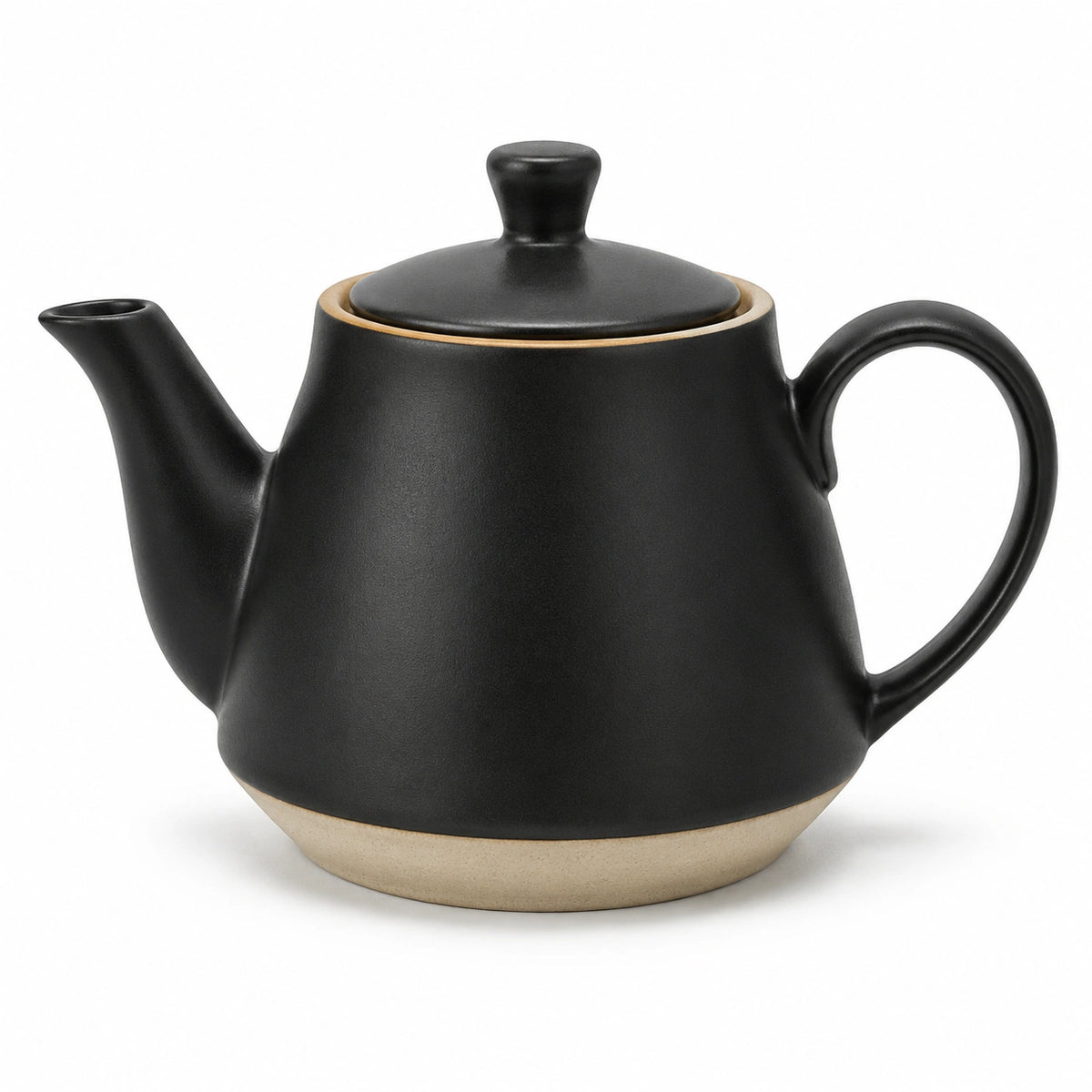 Théière 1.2 L en céramique vert céladon pour infusion style classique
